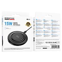 Беспроводная зарядка BOROFONE BQ40 15W (черный)
