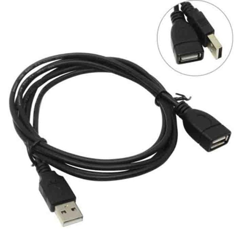 Кабель-удлинитель USB мама - USB папа ENERGY POWER (черный) 3,0м