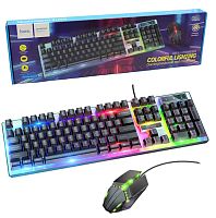 Игровой набор HOCO GM18 мышь + клавиатура с подсветкой