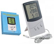 Термометр Гигрометр электронный с двумя датчиками ТА318