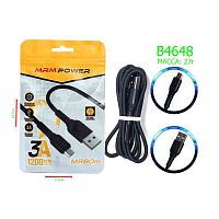 Кабель USB - Micro MRM MR80m (черный) 1.2м
