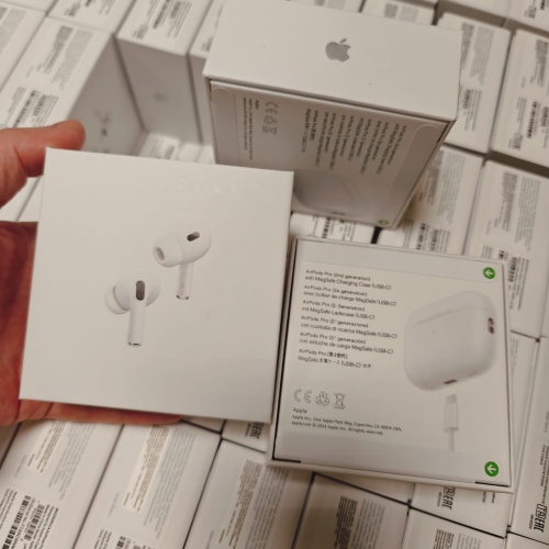 Беспроводные наушники TWS AirPod Pro 2 LUX с шумоподавлением (белый) фото 2