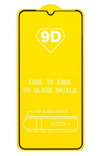 Защитное стекло Xiaomi Pocophone M2 (черный) 9D тех.упаковка