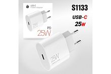 Сетевой адаптер питания DEESPI DE02 PD25W (белый) 