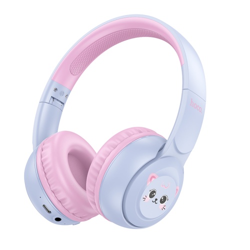 Полноразмерные Bluetooth наушники HOCO W60 (синий) фото 2