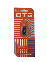 Переходник OTG Lightning IS G-13 (черный)