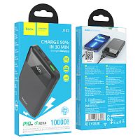 Портативный аккумулятор HOCO J102 10000 mAh PD 20W+22,5W  (черный)