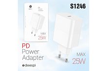 Сетевой адаптер питания DEESPI DE11 PD25W (белый) 