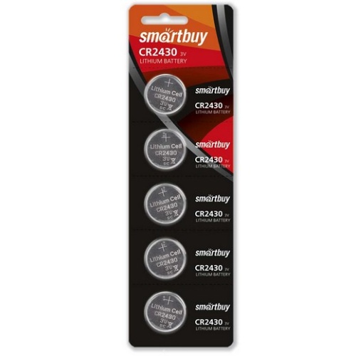 Батарейка Smartbuy CR2430/5B (SBBL-2430-5B)