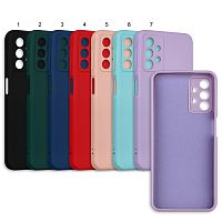 Чехол Ultra Thin Soft-touch на Samsung A13 (красный)