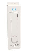 Аудио кабель AUX KIN KY-11 (белый) 1м
