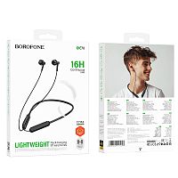 Спортивные наушники Bluetooth BOROFONE BE70 (черный)