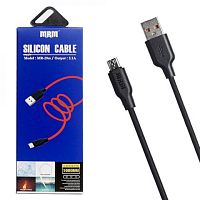 Кабель USB - Micro MRM MR29m Silicone (черный) 1м