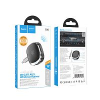 Bluetooth Aux адаптер HOCO E80 (черный)
