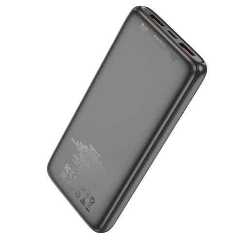 Портативный аккумулятор HOCO J121 10000 mAh PD 20W+22,5W  (черный) фото 3