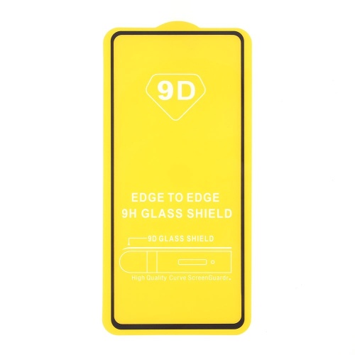 Защитное стекло Xiaomi Mi 10T Lite (черный) 9D тех.упаковка