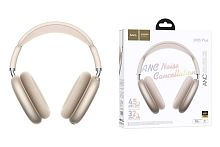 Полноразмерные Bluetooth наушники HOCO W65 Plus ANC (золото)