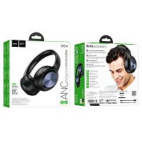 Полноразмерные Bluetooth наушники HOCO W54 ANC (черный) мятая упаковка