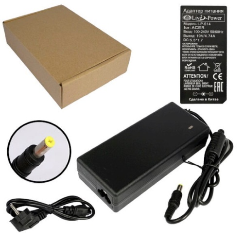Блок питания для Ноутбуков LP514 ACR 19V/4.7A (5.5*1.7)