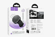 Автомобильный держатель для телефона HOCO HW35 автоматический, магнитный,Wireless