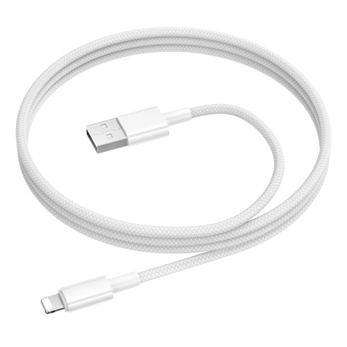 Кабель USB - Lightning BOROFONE BX117 (белый) 1м фото 3