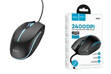 Мышь игровая проводная HOCO GM37 (черный)