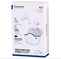 Беспроводные наушники TWS Charome A33 (белый)