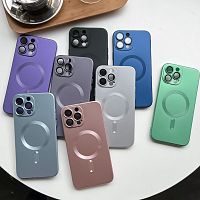 Чехол глянцевый iPhone 14 Pro Max с Magsafe (синий) 