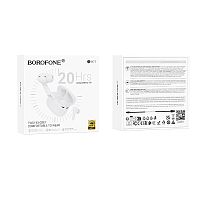 Беспроводные наушники TWS BOROFONE BW71 (белый)