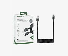 Кабель USB - TypeC ACEFAST C14-04 Spring (черный) 1.2м