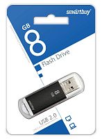 USB карта памяти 8ГБ Smart Buy V-Cut (черный) (SB8GBVC-K)