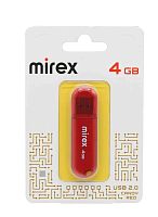 USB карта памяти 4ГБ Mirex Candy Red (13600-FMUCAR04)