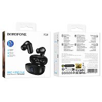 Беспроводные наушники TWS BOROFONE FQ4 (черный) ANC+ENC шумоподавлением