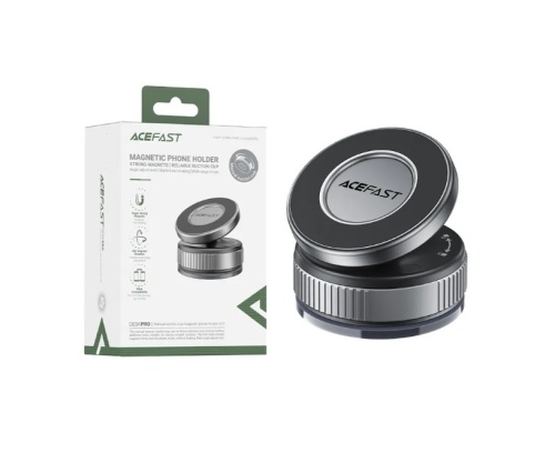 Автомобильный держатель для телефона ACEFAST E27 Magnetic (серый)