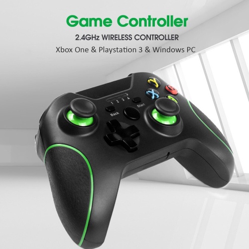 Геймпад для XBOX One 2.4Ghz беспроводной (черный)  фото 3