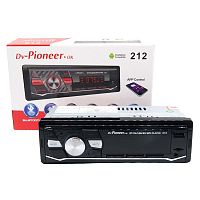 Автомагнитола DV-Pionir ok 212, Bluetooth цветная подсветка, usb, micro, aux, fm, пульт