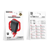 Сетевой адаптер питания BOROFONE BAS71A (черный)