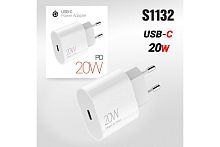 Сетевой адаптер питания DEESPI DE01 PD20W (белый) 