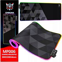 Коврик для мыши ONIKUMA MP006 (LED подсветка) 30*80см